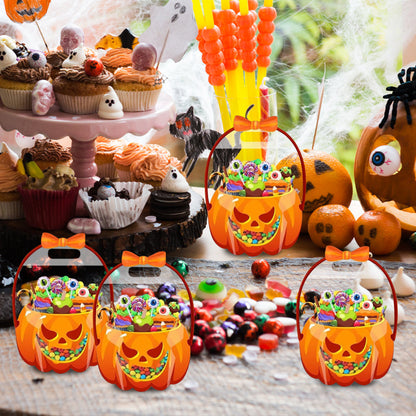 🎃LIMITED-TIME 49% OFF🍬50K+ SOLD👻 Halloween Treat Bags – Pumpkin Design, Resealable Zipper – Easy Carry Handle – 10-Pack – Ideal for Trick-or-Treat & Parties! 🛡️💨