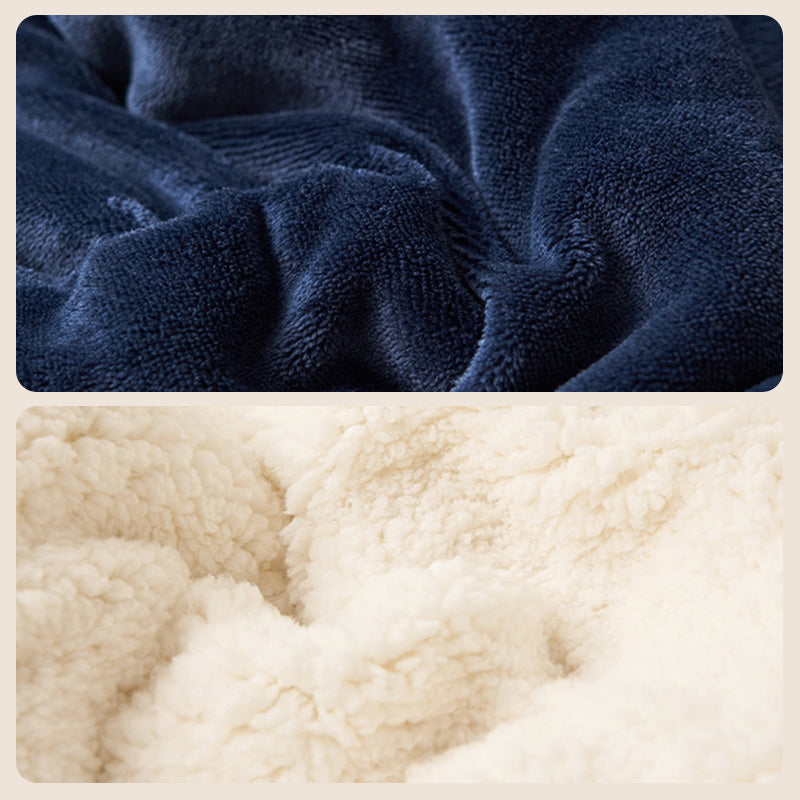 🛏️ 49% OFF! ❄️ Double-Layer Lambswool Blanket – Ultra-soft & warm for winter ✨
