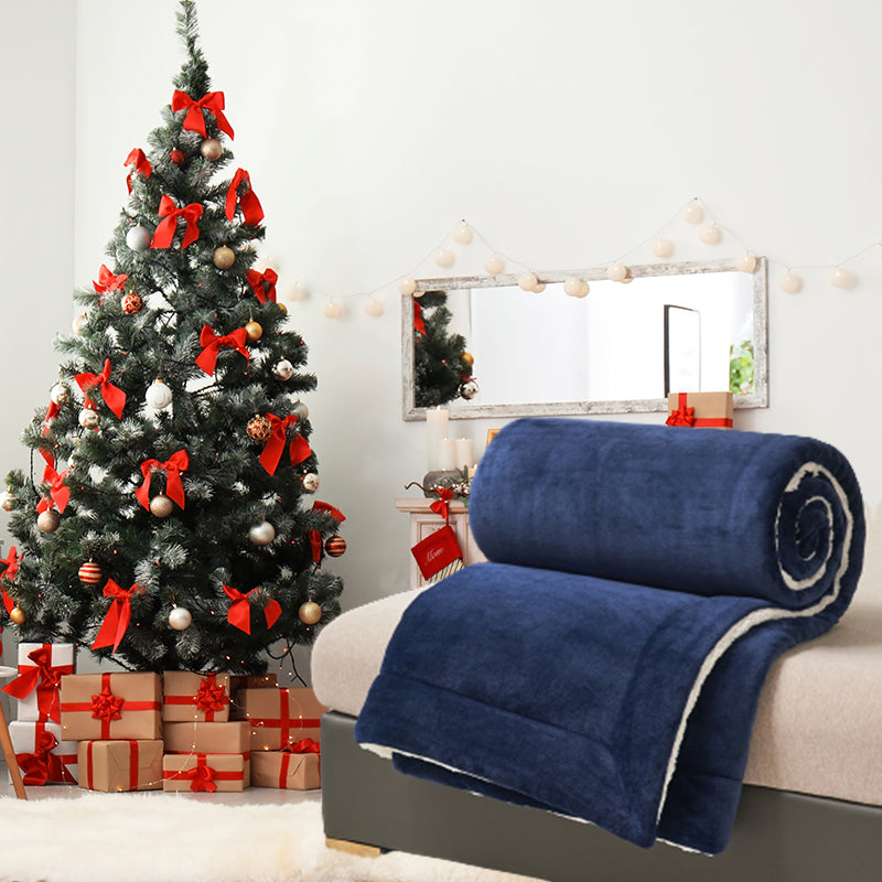 🛏️ 49% OFF! ❄️ Double-Layer Lambswool Blanket – Ultra-soft & warm for winter ✨