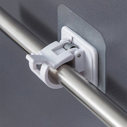 🔥Buy 2 Get 1 Free💥Nail-Free Adjustable Curtain Rod Holders (set of 2)