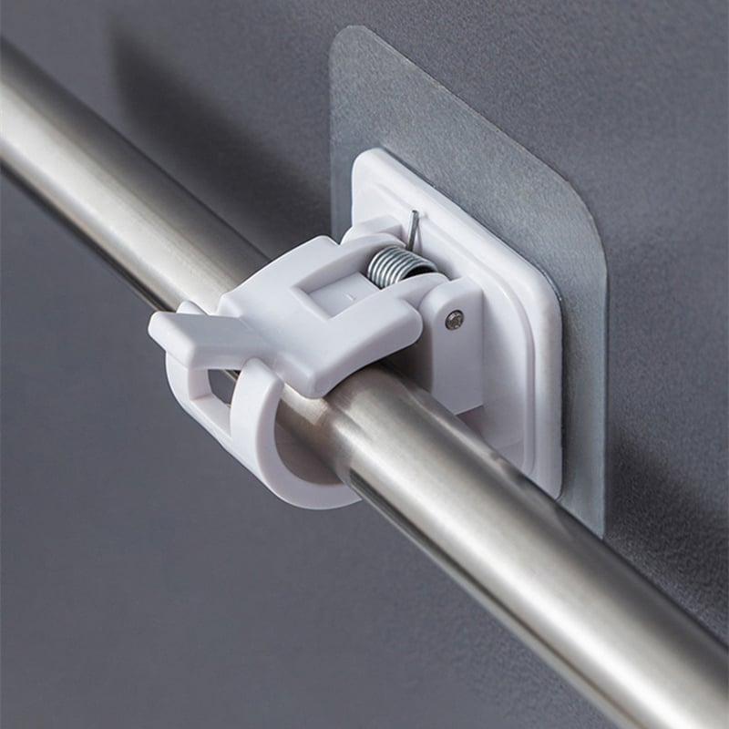 🔥Buy 2 Get 1 Free💥Nail-Free Adjustable Curtain Rod Holders (set of 2)