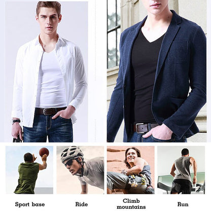 🔥Summer Special Offer👕Men's Stretch Privacy-Protecting Seamless Vest