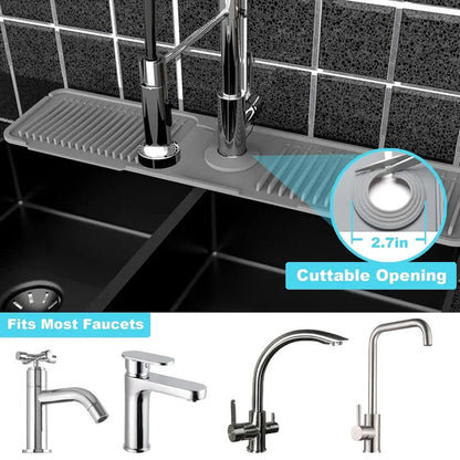 📢📢49% OFF!!⏰Quick-Dry Faucet Mat for Kitchen Sink