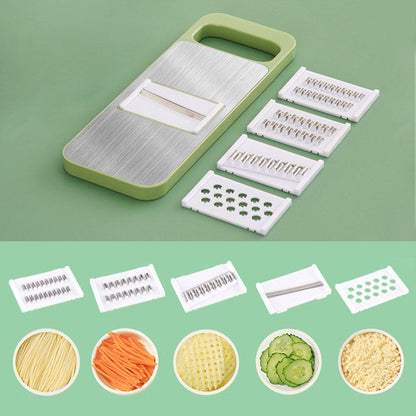 📢 49% OFF NOW! 🔪 Multifunctional Kitchen Chopper with Hand Guard – 5 Blades, Non-Slip Base & Quick Vegetables Chopping 🥕⚠️📦