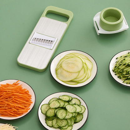 📢 49% OFF NOW! 🔪 Multifunctional Kitchen Chopper with Hand Guard – 5 Blades, Non-Slip Base & Quick Vegetables Chopping 🥕⚠️📦