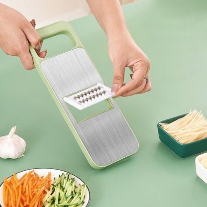 📢 49% OFF NOW! 🔪 Multifunctional Kitchen Chopper with Hand Guard – 5 Blades, Non-Slip Base & Quick Vegetables Chopping 🥕⚠️📦