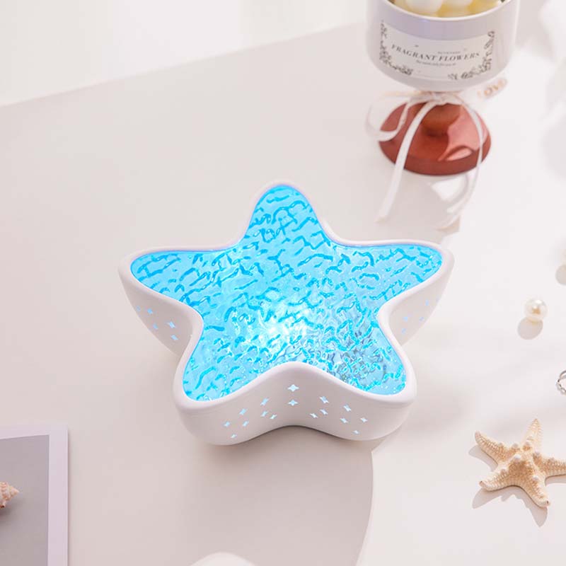 ✈️Free Shipping!🌊🌟Starfish Ocean Wave Projector Light🎁