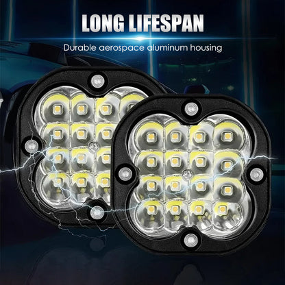 ⚡ Limited-Time Offer ⏳ - 16 LED Work Lights for Vehicles