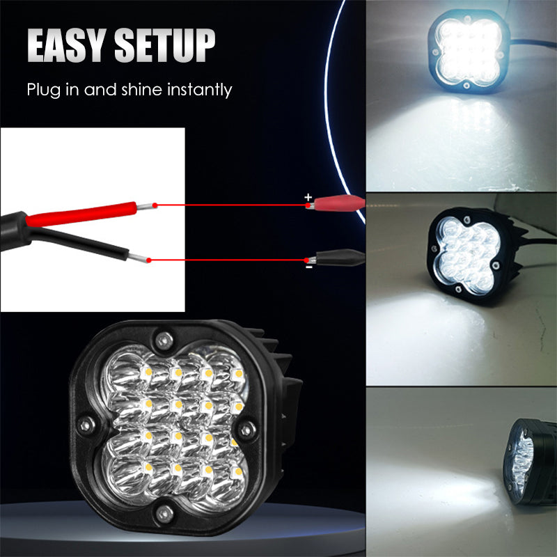 ⚡ Limited-Time Offer ⏳ - 16 LED Work Lights for Vehicles