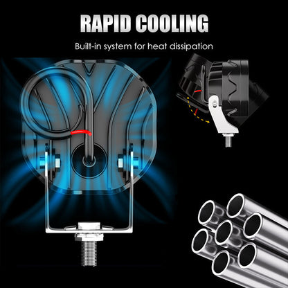 ⚡ Limited-Time Offer ⏳ - 16 LED Work Lights for Vehicles