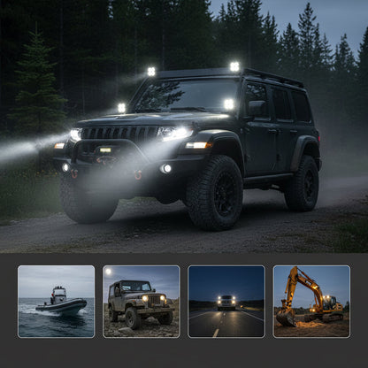 ⚡ Limited-Time Offer ⏳ - 16 LED Work Lights for Vehicles