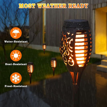 💖🔆 2026 Solar Tech | Outdoor Garden Torch Lamps | Auto-On at Dusk ⚡【New】
