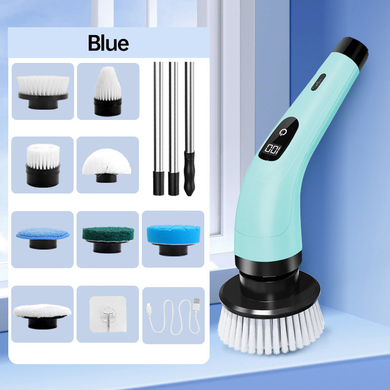 📢📢49% OFF !!!⏰9-IN-1 Electric Cleaning Brush