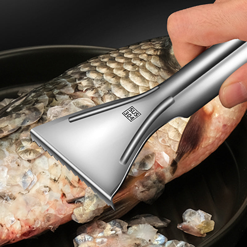Sharp Stainless Steel Fish Scaler