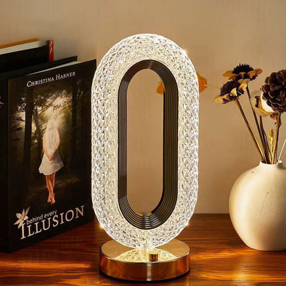 🥳SUMMER HOT SALE🥳💞50K+ SOLD!💥49% OFF! 🔥✨Rechargeable Luxury Crystal LED Night Light Lamp