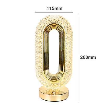 🥳SUMMER HOT SALE🥳💞50K+ SOLD!💥49% OFF! 🔥✨Rechargeable Luxury Crystal LED Night Light Lamp