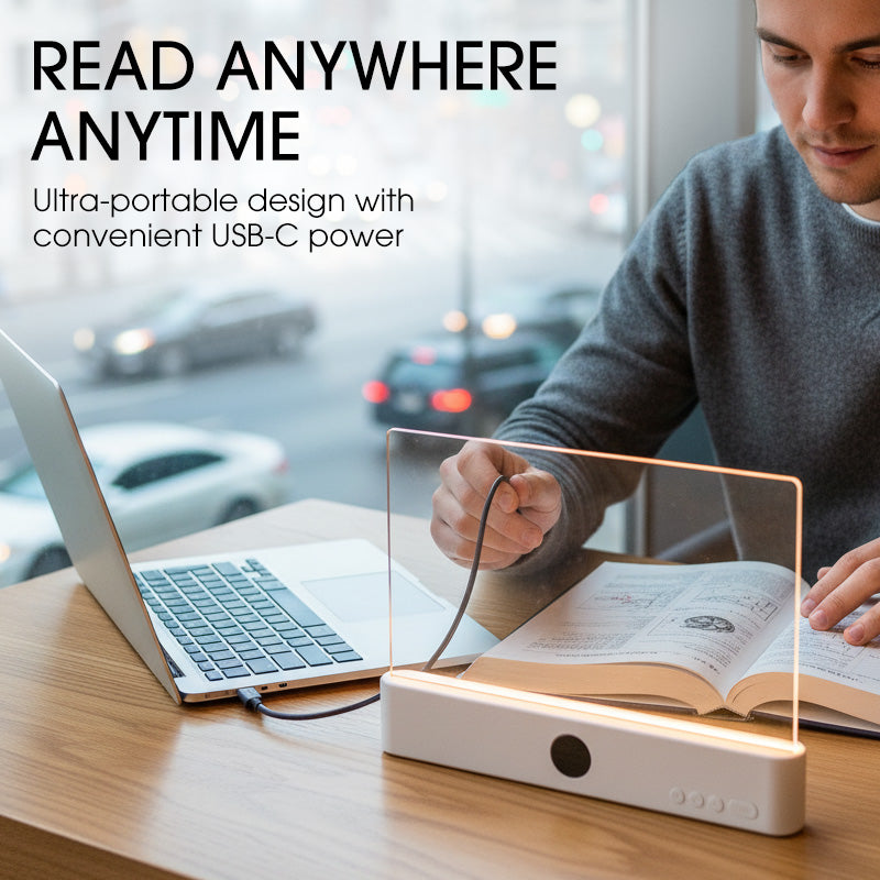 🎁 Hot Sale 49% OFF 📖Smart flat LED reading lamp💡