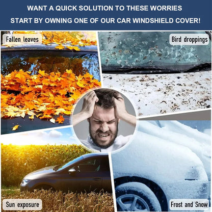 Car Windshield Cover with Suction Cups🚗🪟