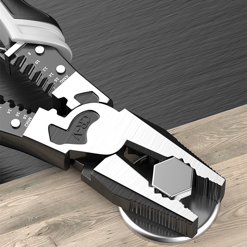 9" Multifunction Lineman's Pliers with Wire Stripper