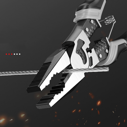 9" Multifunction Lineman's Pliers with Wire Stripper