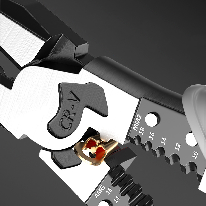 9" Multifunction Lineman's Pliers with Wire Stripper