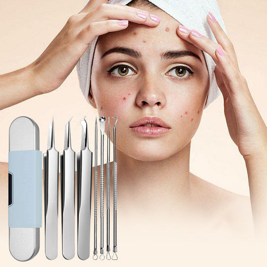 💓HOT SALE 40% OFF💥Stainless Steel Blackhead Removal Kit (with free alcohol pads)