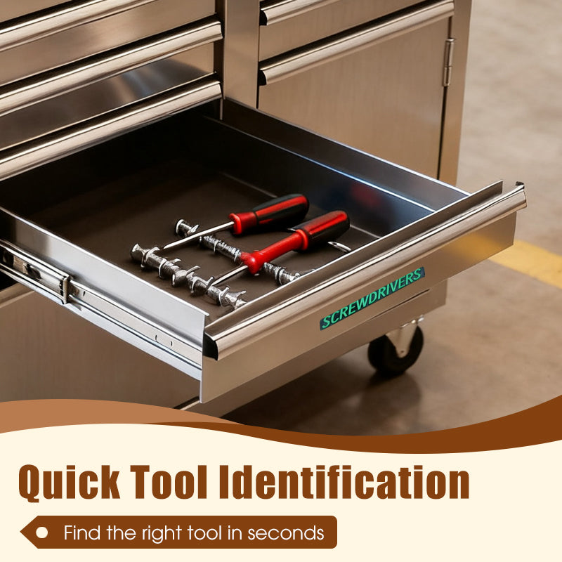 📢40% OFF !!⏰3D Printed Magnetic Toolbox Drawer Labels