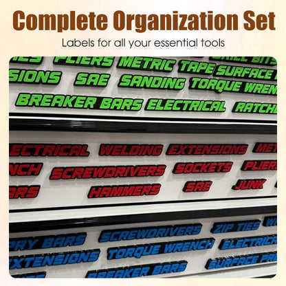 📢40% OFF !!⏰3D Printed Magnetic Toolbox Drawer Labels