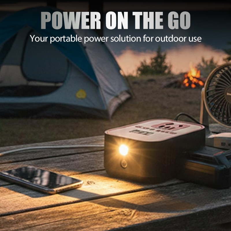 Multi-Function Inverter with LED Light