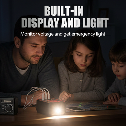 Multi-Function Inverter with LED Light