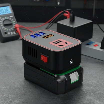Multi-Function Inverter with LED Light