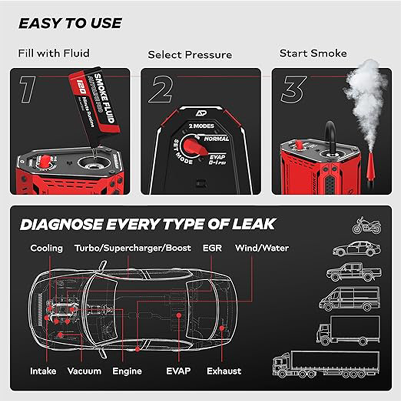 EVAP Vacuum Leak Tester