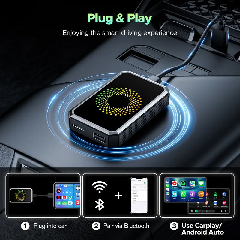 🚗🔌CarPlay Smart Connectivity Box - Plug-and-play, non-invasive installation