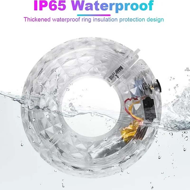 🚴40% OFF! 💫 LED Bike Hub Light – Waterproof, Easy to Install & 8 Colour Modes 🌈