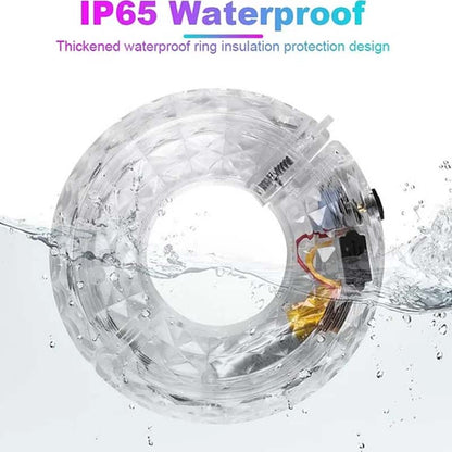 🚴40% OFF! 💫 LED Bike Hub Light – Waterproof, Easy to Install & 8 Colour Modes 🌈