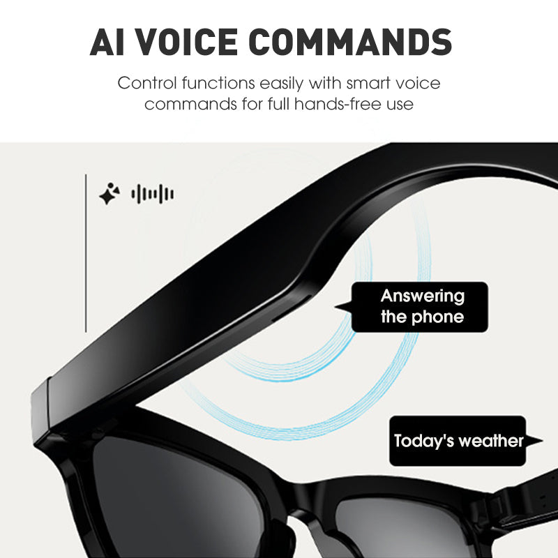 💎 49% OFF! 💎 AI Smart Glasses with ChatGPT – 8MP Camera, 4K Video, Real-Time Translation in 160+ Languages & HiFi Audio 🕶️🧠