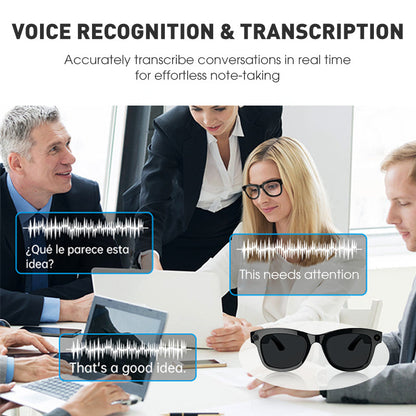💎 49% OFF! 💎 AI Smart Glasses with ChatGPT – 8MP Camera, 4K Video, Real-Time Translation in 160+ Languages & HiFi Audio 🕶️🧠