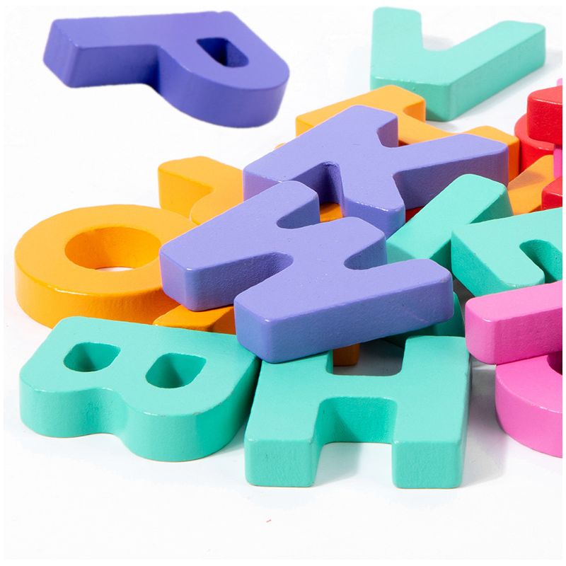 🌸 49% OFF NOW! 🌸 Wooden Letter & Animal Toy – 26‑piece, educational & fun ✨