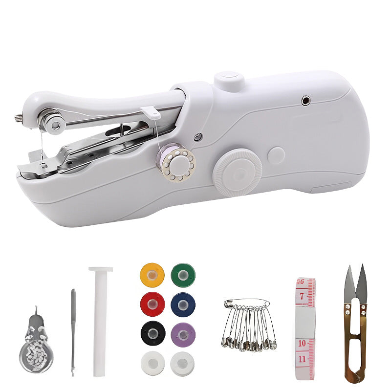 🔥HOT SALE 49% OFF🧵 Mini Electric Sewing Machine – Lightweight, Portable & Easy to Use! ✨