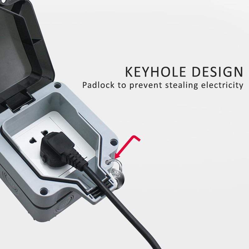 ⏳LAST DAY SALE 49% OFF!🔥Outdoor Waterproof Receptacle Outlet