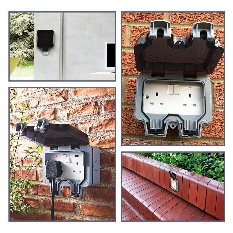 ⏳LAST DAY SALE 49% OFF!🔥Outdoor Waterproof Receptacle Outlet