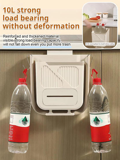 🔥While Supplies Last 40% OFF!🎉 Folding Hanging Kitchen Waste Trash Can