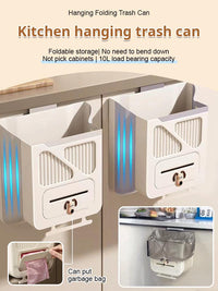 🔥While Supplies Last 40% OFF!🎉 Folding Hanging Kitchen Waste Trash Can