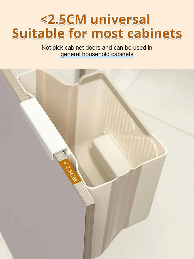 🔥While Supplies Last 40% OFF!🎉 Folding Hanging Kitchen Waste Trash Can