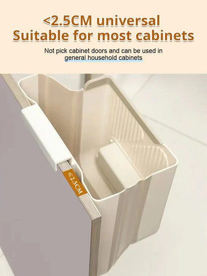 🔥While Supplies Last 40% OFF!🎉 Folding Hanging Kitchen Waste Trash Can