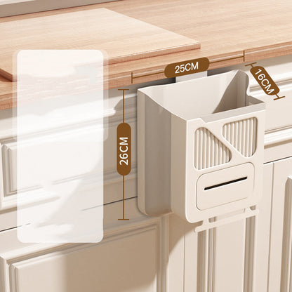 🔥While Supplies Last 40% OFF!🎉 Folding Hanging Kitchen Waste Trash Can