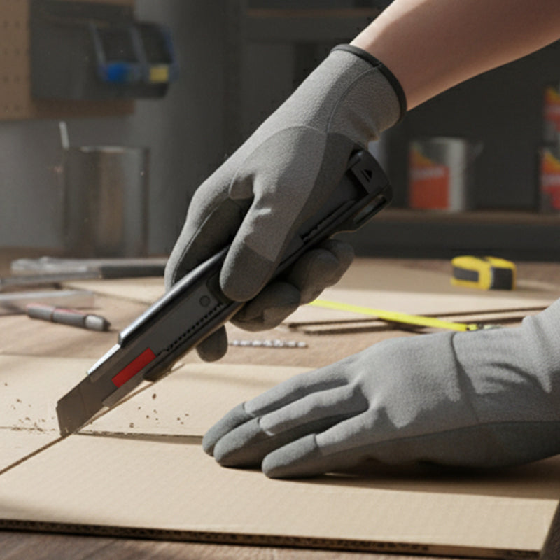 🔪40% OFF NOW ! 🔥 Heavy-Duty Sharp Utility Knife – Ergonomic Grip, Safety Lock & Replaceable Blade ⚡