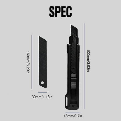 🔪40% OFF NOW ! 🔥 Heavy-Duty Sharp Utility Knife – Ergonomic Grip, Safety Lock & Replaceable Blade ⚡