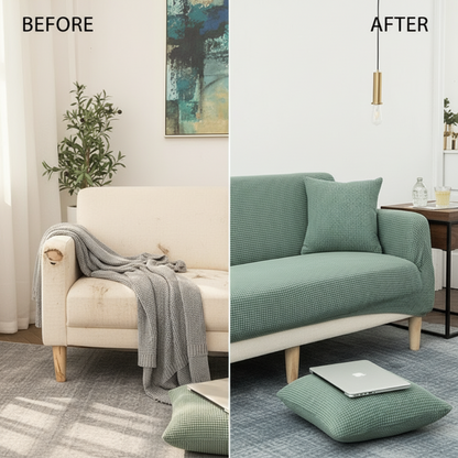🔥49% OFF NOW!🛋️Jacquard Knitted Stretch Sofa Cover✨
