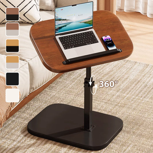 🛋️ LIMITED-TIME 49% OFF! ✨ C-Shape Side Table with Swivel Tray – Adjustable, Spacious, Sturdy 🍽️